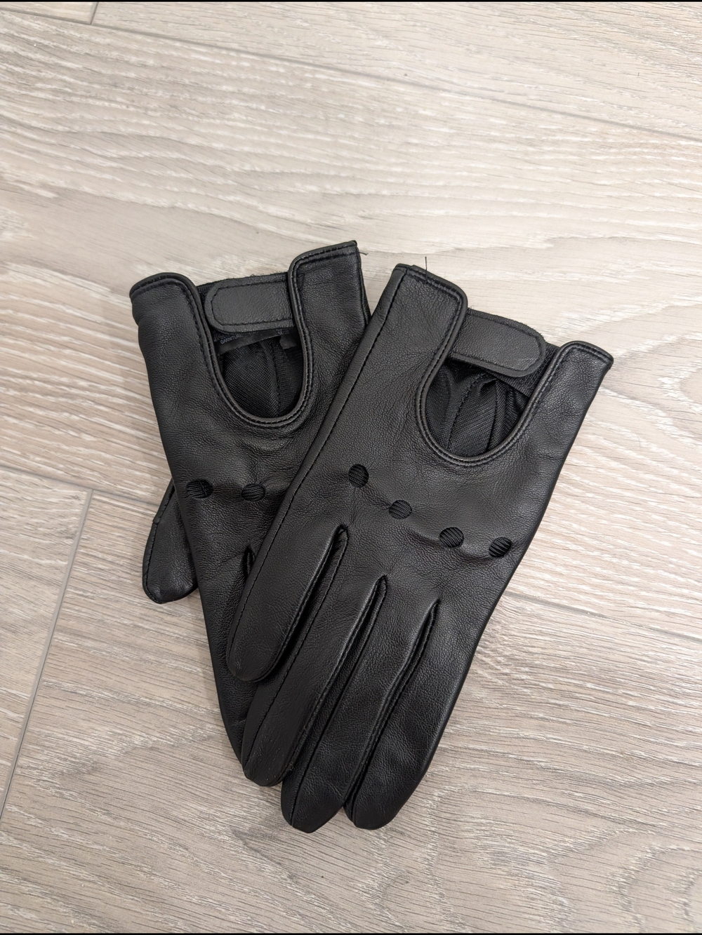 ASOS Black Leather Gloves